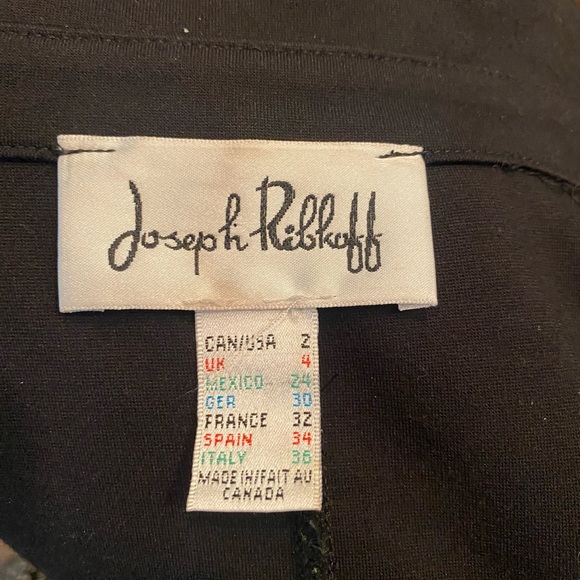 Joseph Ribkoff black jacket , fall - Picture 4 of 6